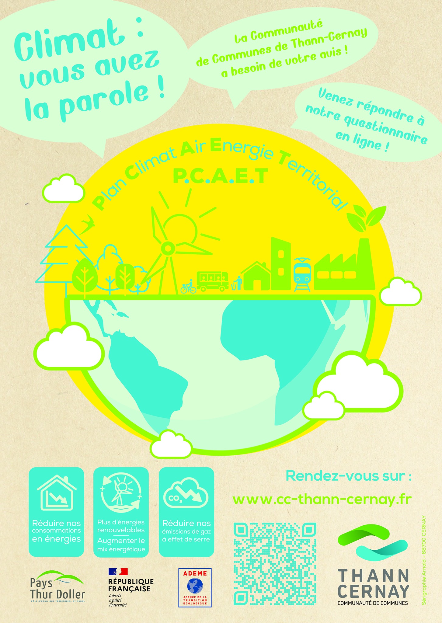 communauté de communes Thann Cernay plan climat
