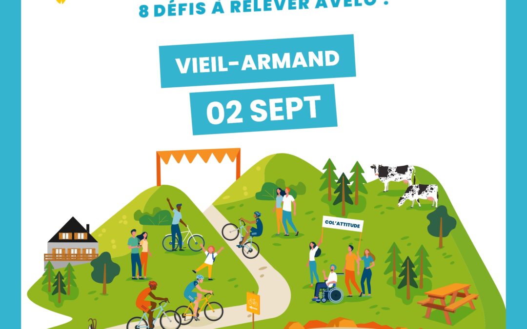 Save The Date : une opération Col Attitude organisée le samedi 02 septembre (08h à 12h) entre Uffholtz et le Vieil Armand.
