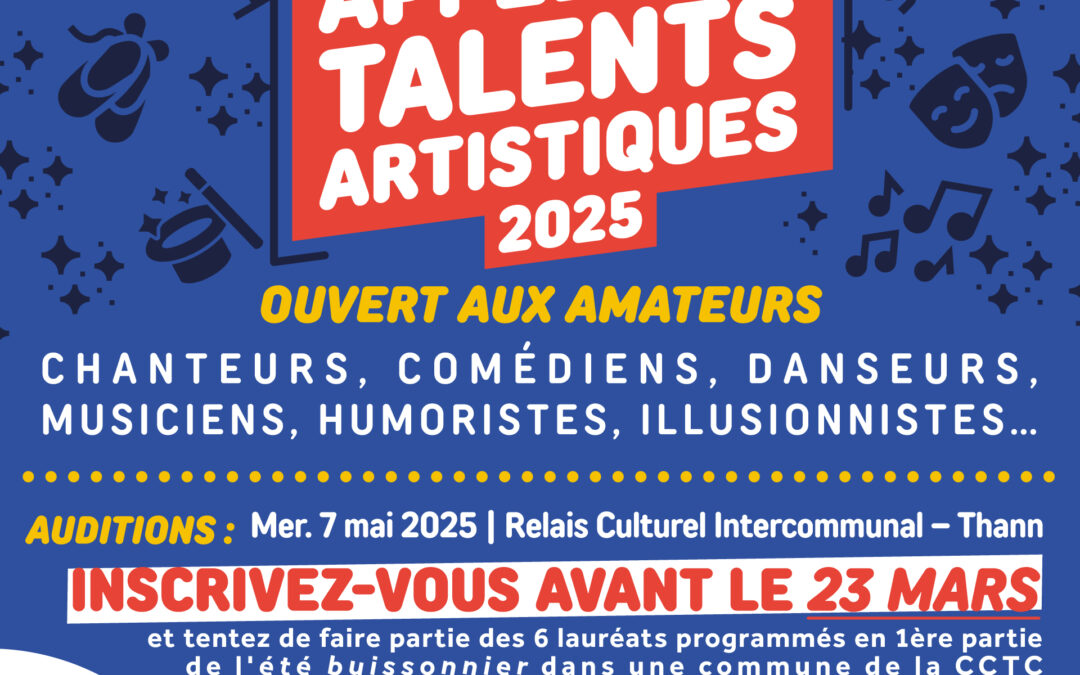 Appel aux talents – Tremplin Été Buissonnier #3 – inscrivez-vous avant le 23 mars