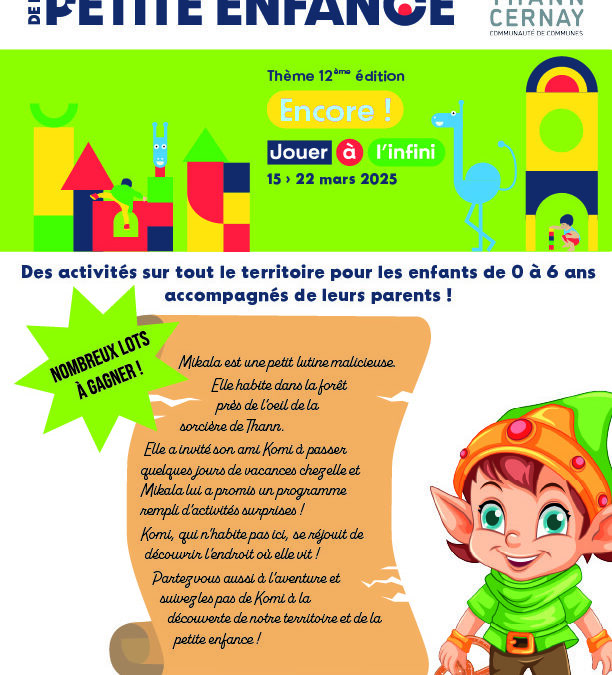 Semaine Nationale de la Petite Enfance