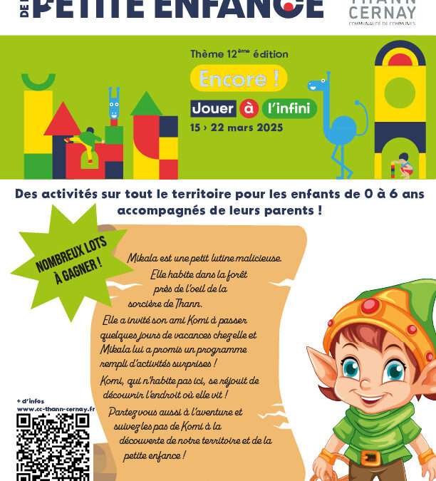 Semaine Nationale de la Petite Enfance