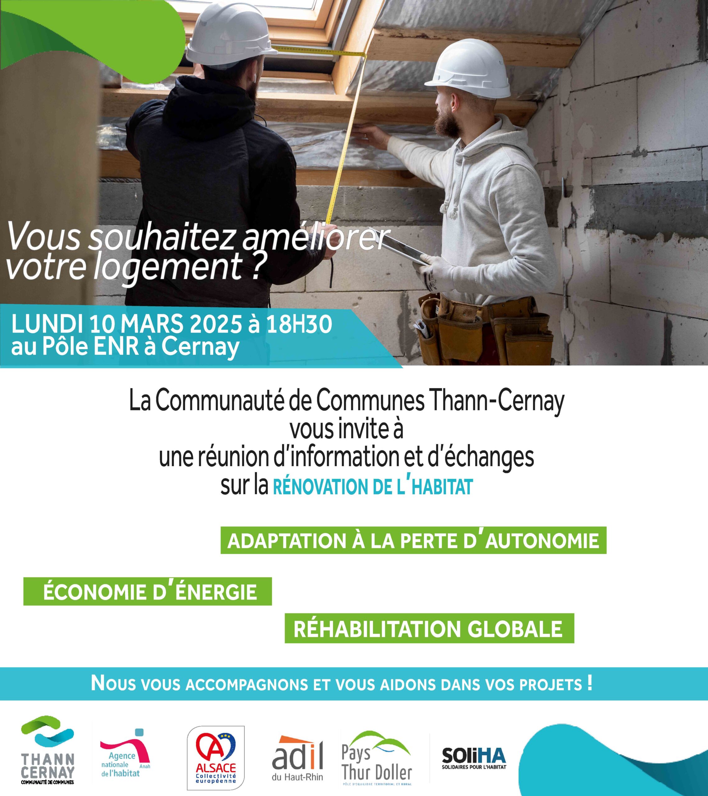 Vous souhaitez rénover votre logement mais ne savez pas par où commencer ?