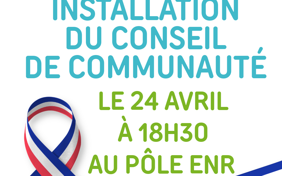 Installation du nouveau Conseil de Communauté