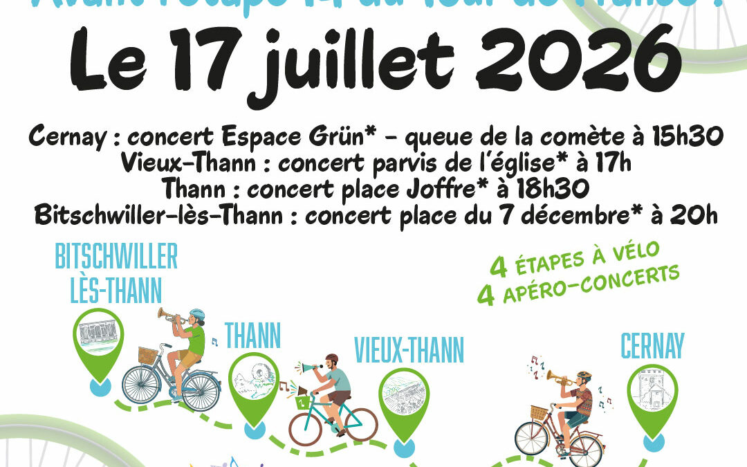 Le 17 juillet : tous &agrave; v&eacute;lo avant le passage du Tour de France !